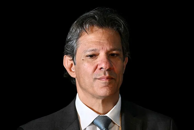 O ministro da Fazenda, Fernando Haddad