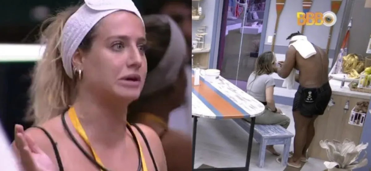 Após a agressão, Fred ajuda Amanda