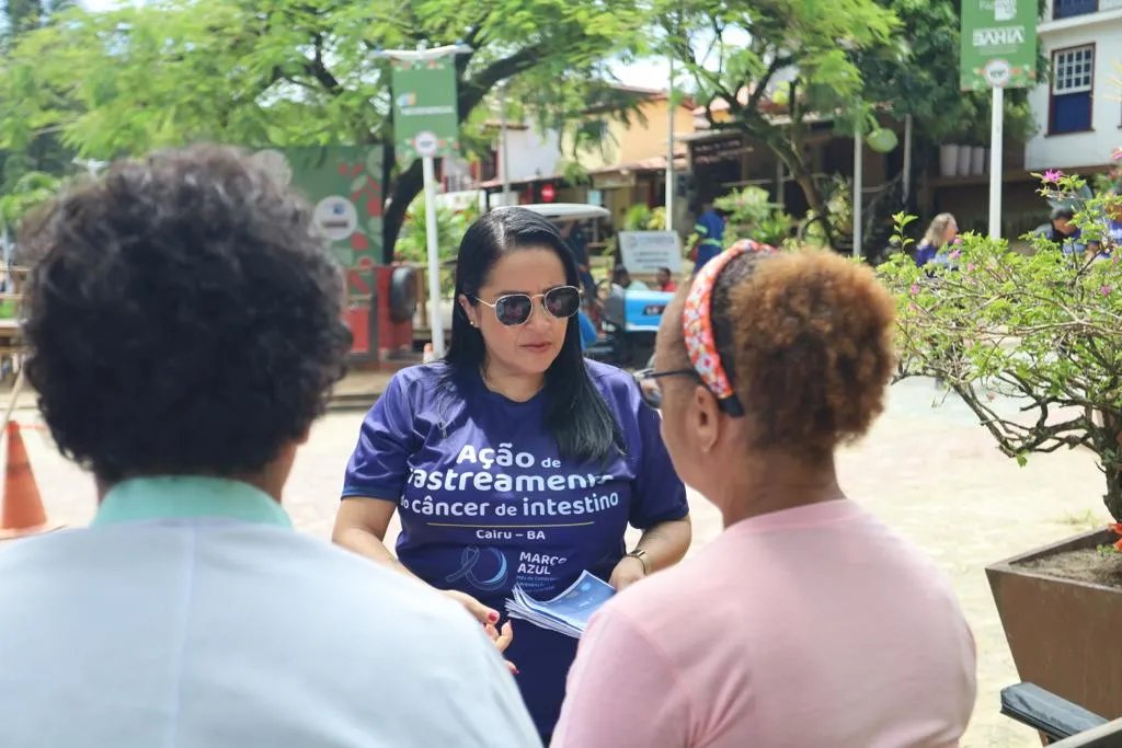 Na segunda quinzena de fevereiro, mais de 2000 kits de teste FIT para o exame de sangue oculto nas fezes foram distribuídos no município