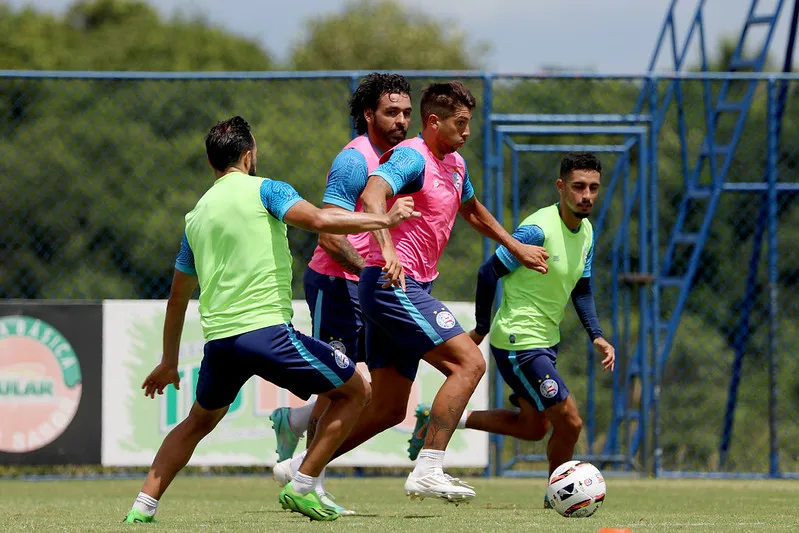 Bahia treina pela última vez antes de enfrentar o Itabuna