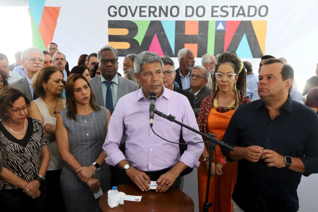 Governador Jerônimo Rodrigues em inauguração do Centro de Anemia Falciforme da Bahia (Crafb)