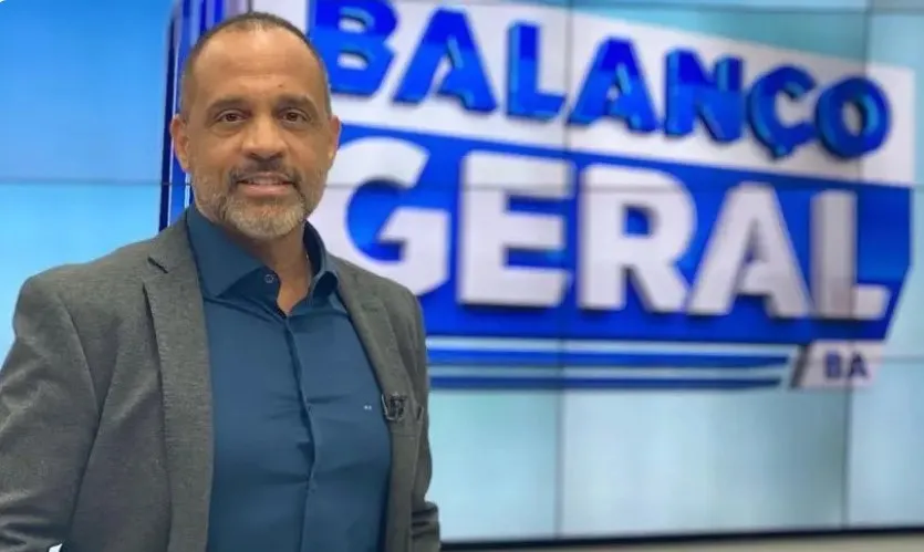 O apresentador José Eduardo, do Balanço Geral