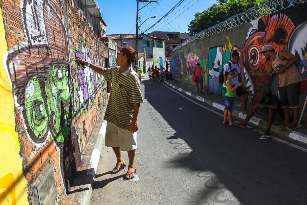 Salvador vai receber cerca de 100 artistas do graffiti