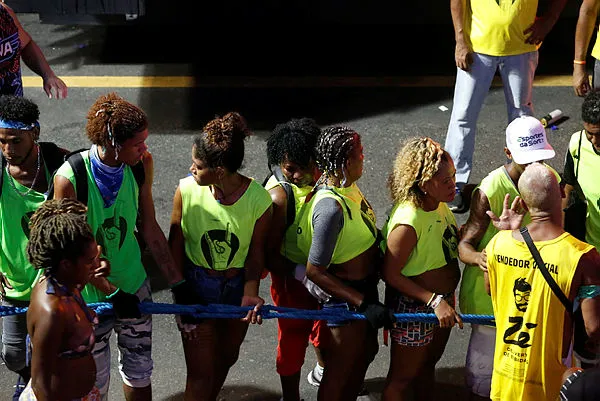 Cordeiros de blocos no Carnaval de Salvador