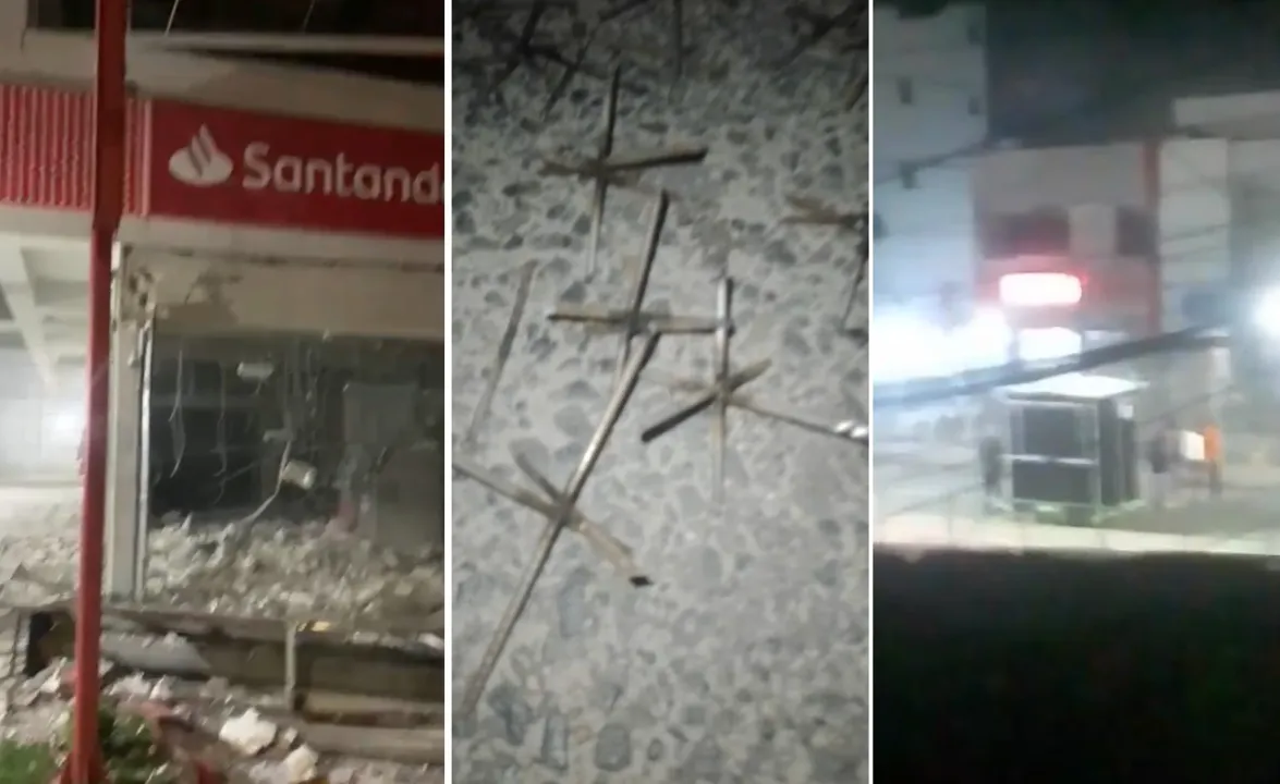 Ao menos quatro explosões foram relatadas durante a madrugada desta quinta