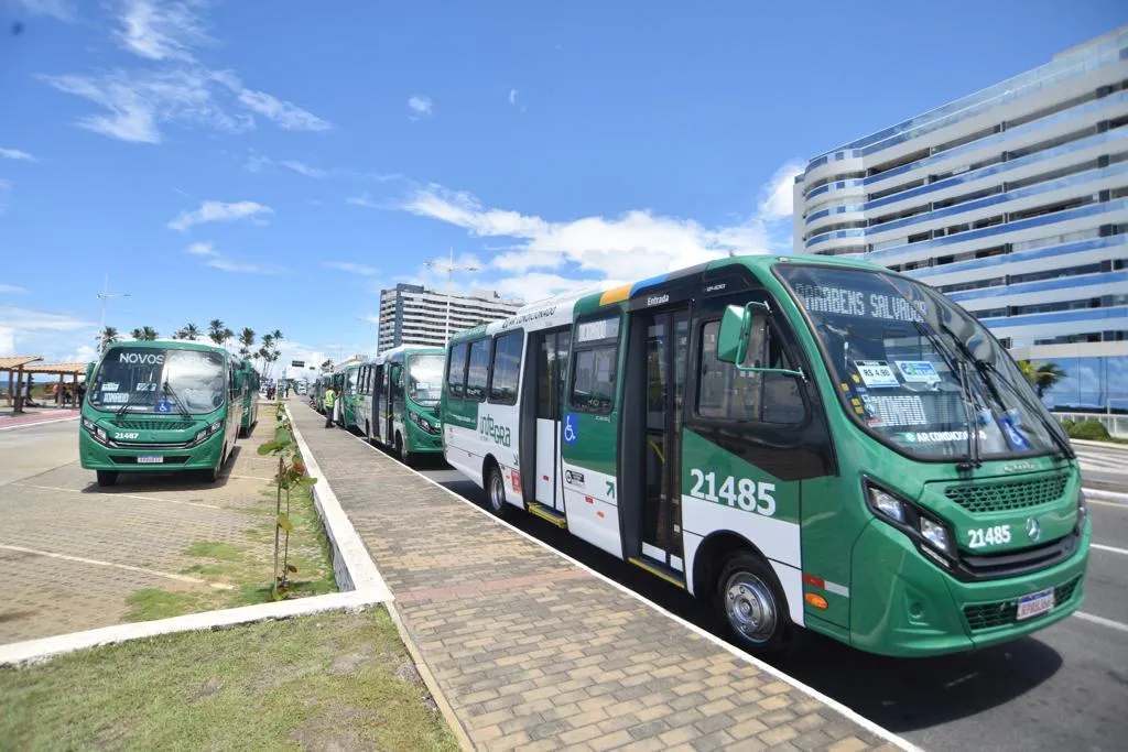 A frota da capital baiana conta com 474 ônibus com o ar-condicionado.