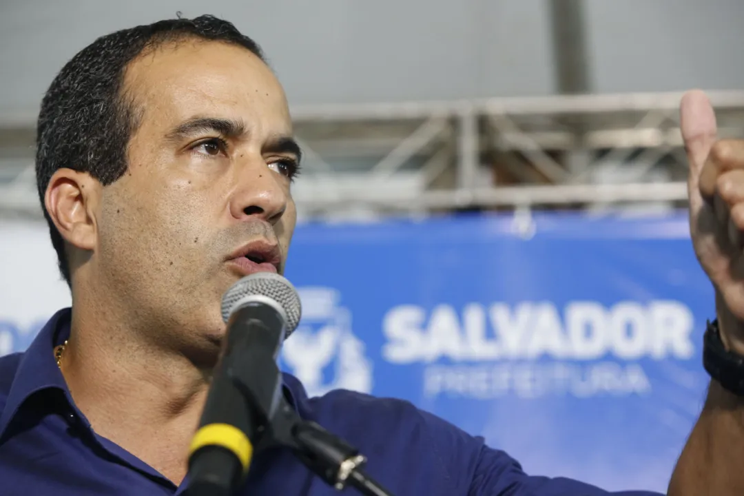 Prefeito da capital baiana, Bruno Reis (União Brasil)