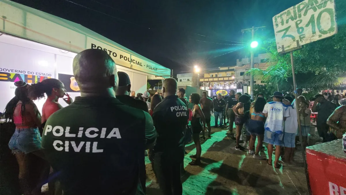 Quatro pessoas foram presas na primeira noite da festa