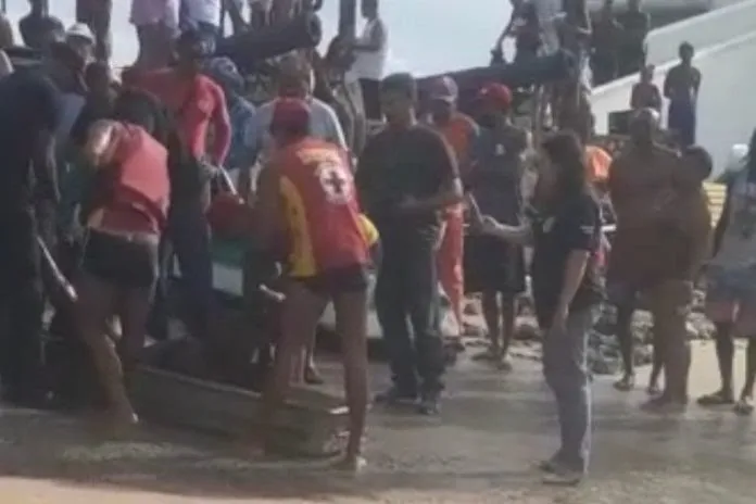 Perícia técnica espera corpo que foi tirado do mar pelos Bombeiros