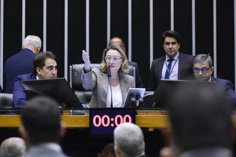 Deputada Maria do Rosário (PT-RS) preside a sessão