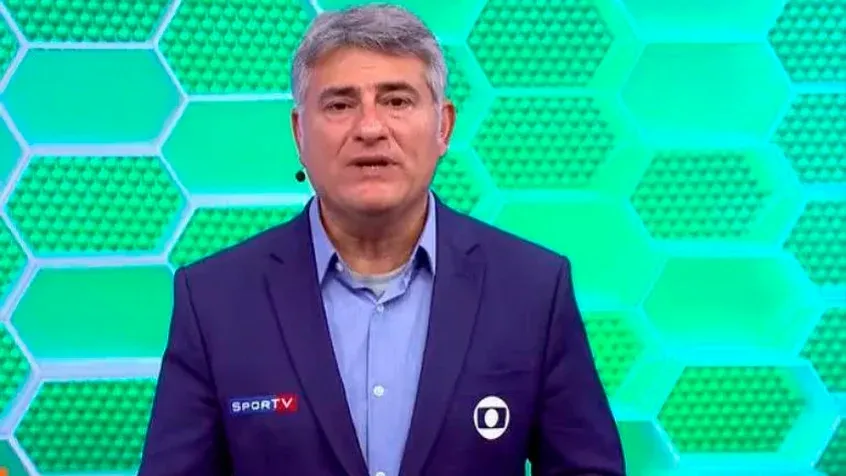 Cléber Machado começou a trabalhar na Rede Globo no ano de 1988