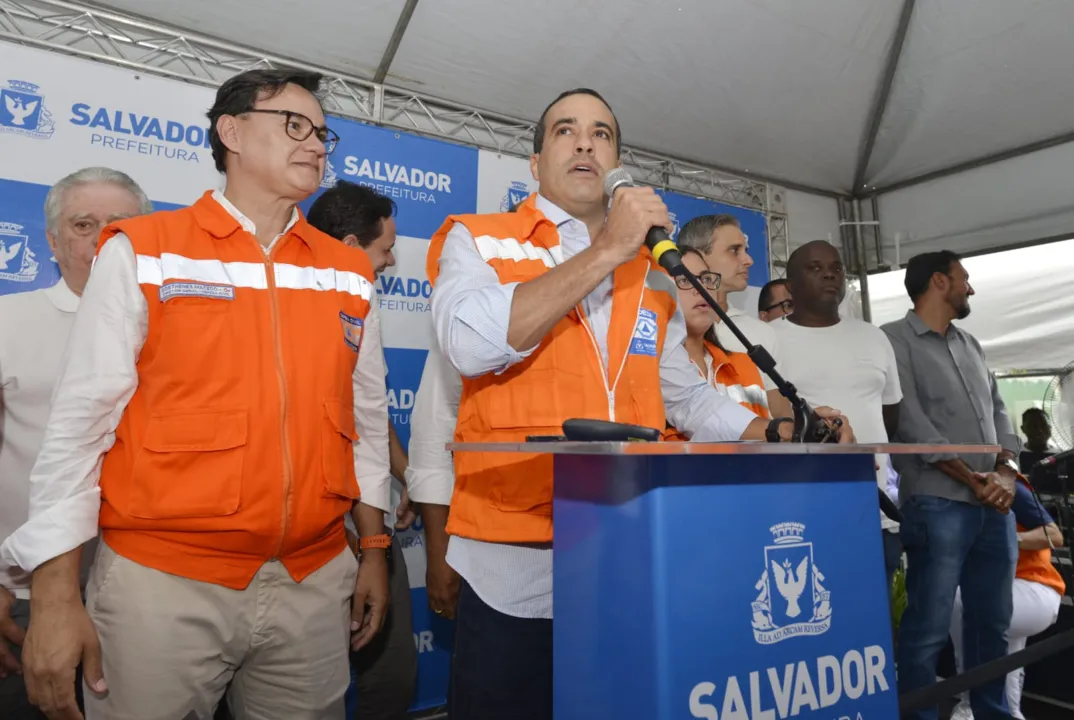 Detalhes foram apresentados pelo prefeito Bruno Reis, pela vice-prefeita e pelo diretor-geral da Codesal