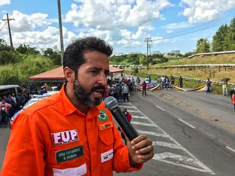 Deyvid Bacelar, coordenador-geral da FUP