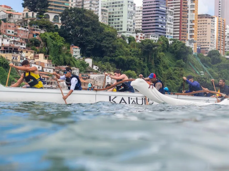 Campeonato vai unir a canoa havaiana com o visual sensacional da Baía de Todos os Santos