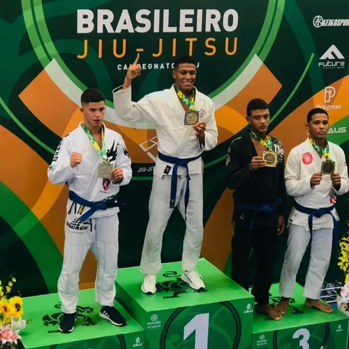 Cauã levi busca o bicampeonato brasileiro de Jiu Jitsu