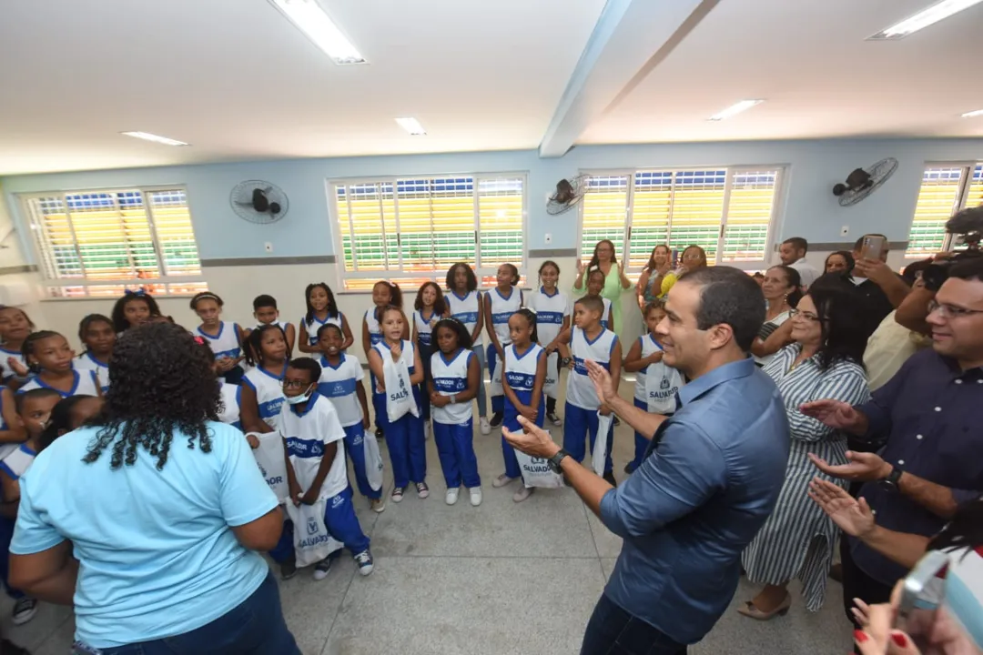 Esta é a primeira unidade de ensino inaugurada pela Prefeitura em 2023