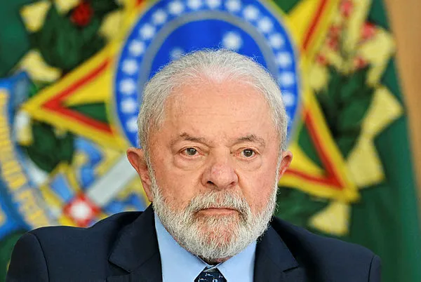 Presidente Lula na residência oficial do governo