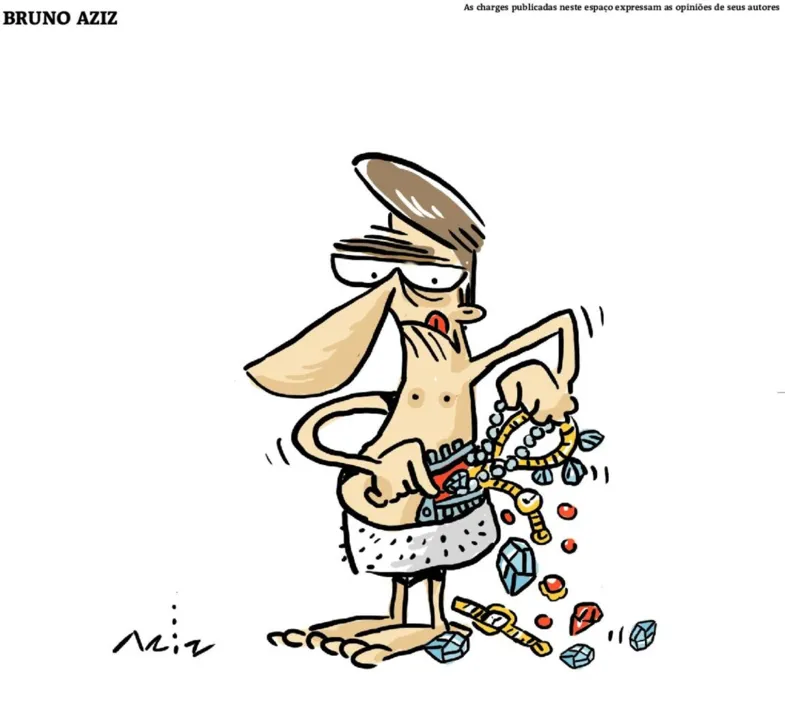 Imagem ilustrativa da imagem Charge do dia - 1º/04/23