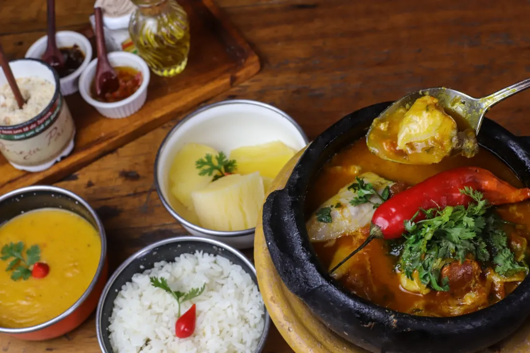 Moqueca de peixe do restaurante Casa de Tereza, no Rio Vermelho