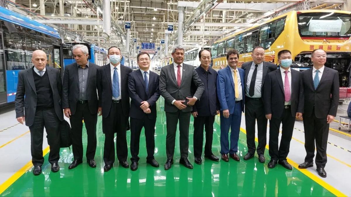 A Yutong Bus Company é a maior fabricante de ônibus elétricos da China e uma das maiores do mundo