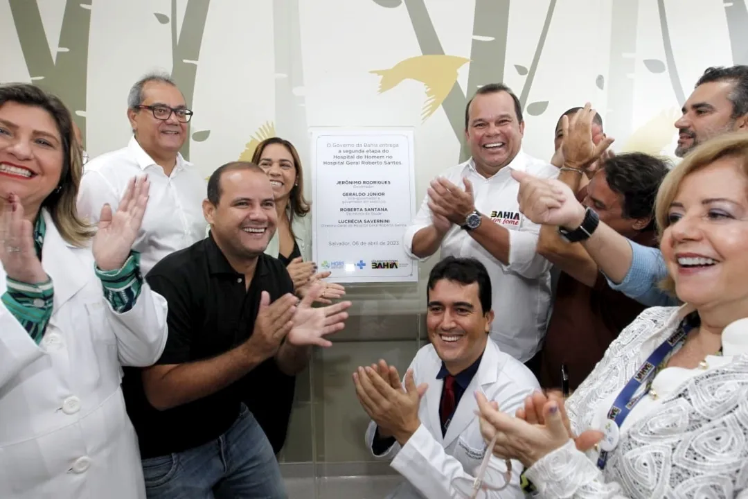 Geraldo Júnior participa de entrega da  segunda etapa do Hospital do Homem