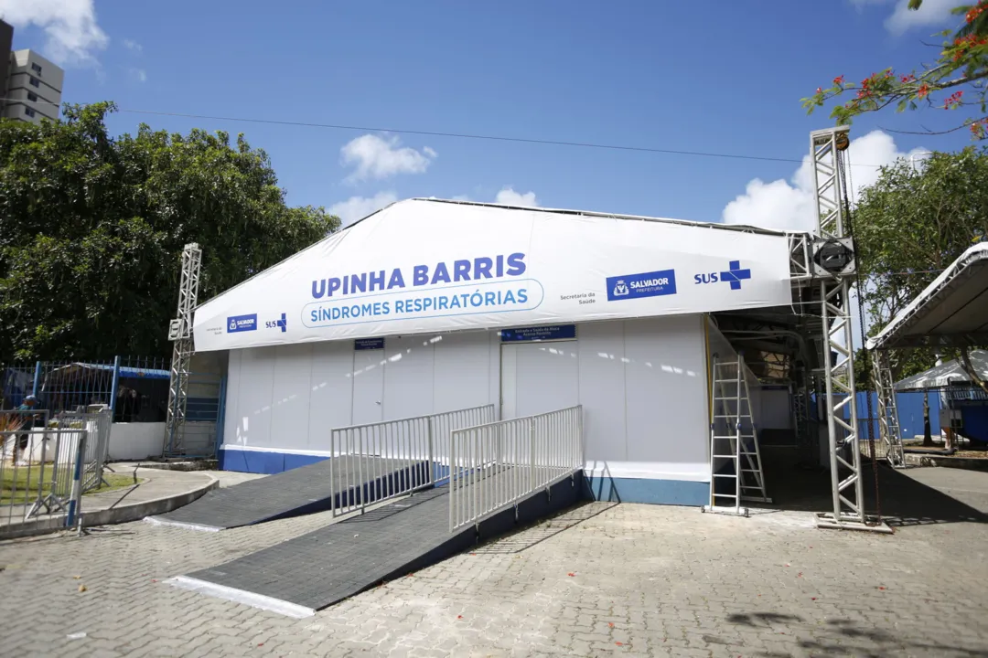 Upinha Barris (anexa a UPA Barris) oferece atendimento 24 horas a pacientes adultos com sintomas respiratórios
