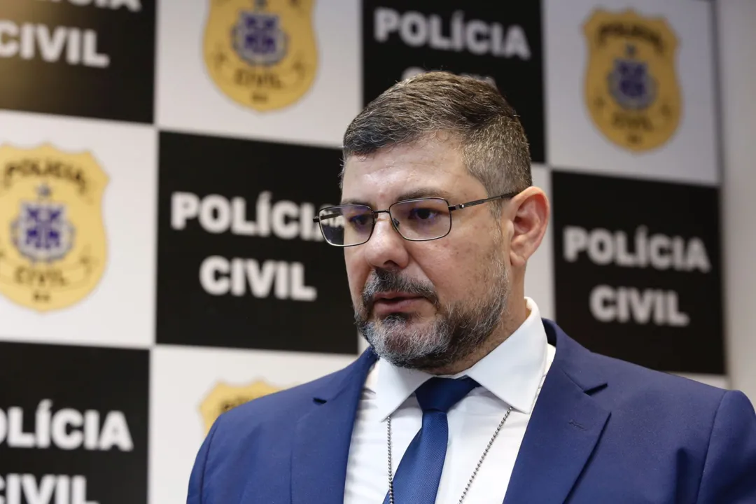 O delegado Charles Leão, da DreofCiber, e responsável pelo caso