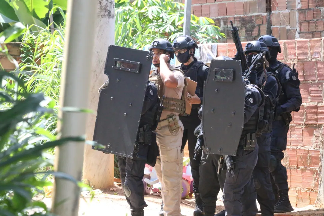 Homens fugiram de ação  da polícia na localidade da Semente