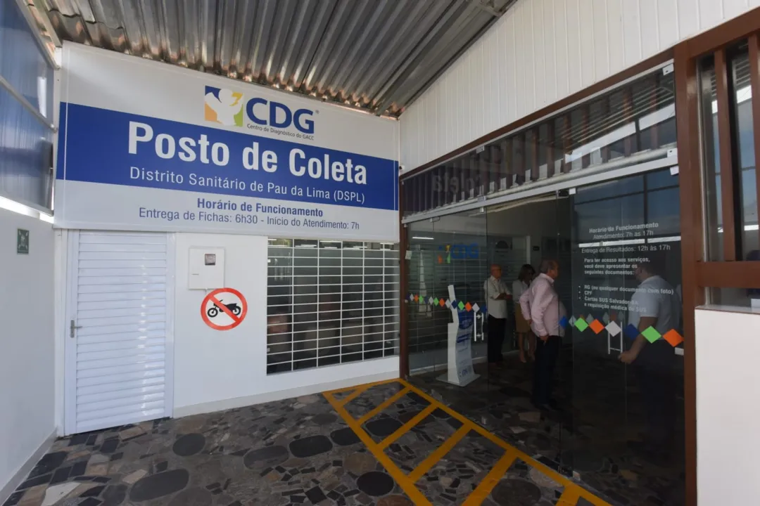 Posto de coleta do laboratório do GACC é vinculado ao SUS e pode realizar 180 atendimentos por dia