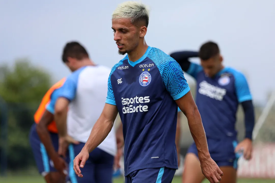 O atacante deve ficar de fora do jogo contra o Bragantino