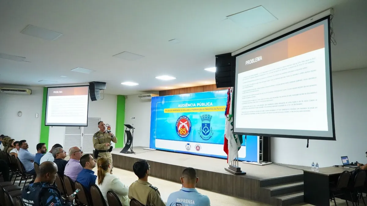 Estudo foi realizado e apresentado pelo Comandante da 85° CIPM, Major Cristiano Gouveia