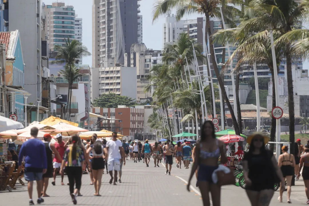 Calçadão da Barra vive, hoje, momentos tranquilos, diferente da tensão generalizada do auge da pandemia