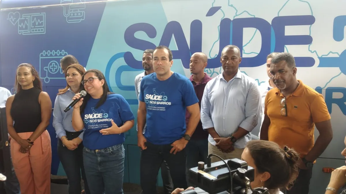 Lançamento contou com a presença do prefeito Bruno Reis e da vice, Ana Paula Matos