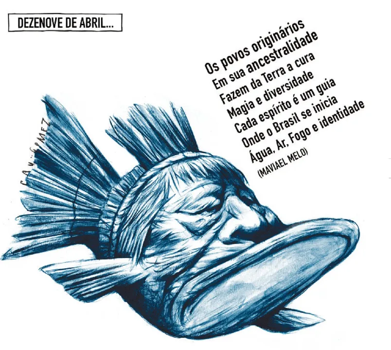 Imagem ilustrativa da imagem Charge do dia - 19/04/23