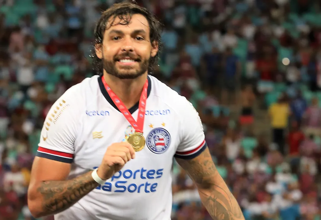 Ricardo Goulart comemora título do Campeonato Baiano de 2023