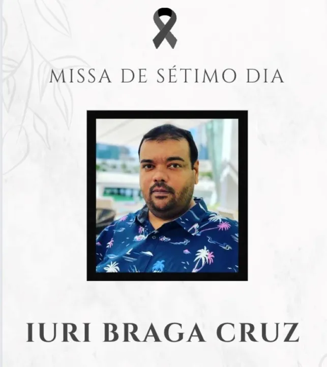 Iuri Braga Cruz faleceu no dia 16 de abril, aos 45 anos