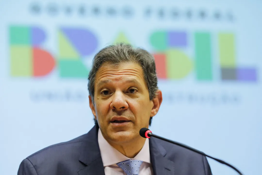 O ministro da Fazenda, Fernando Haddad