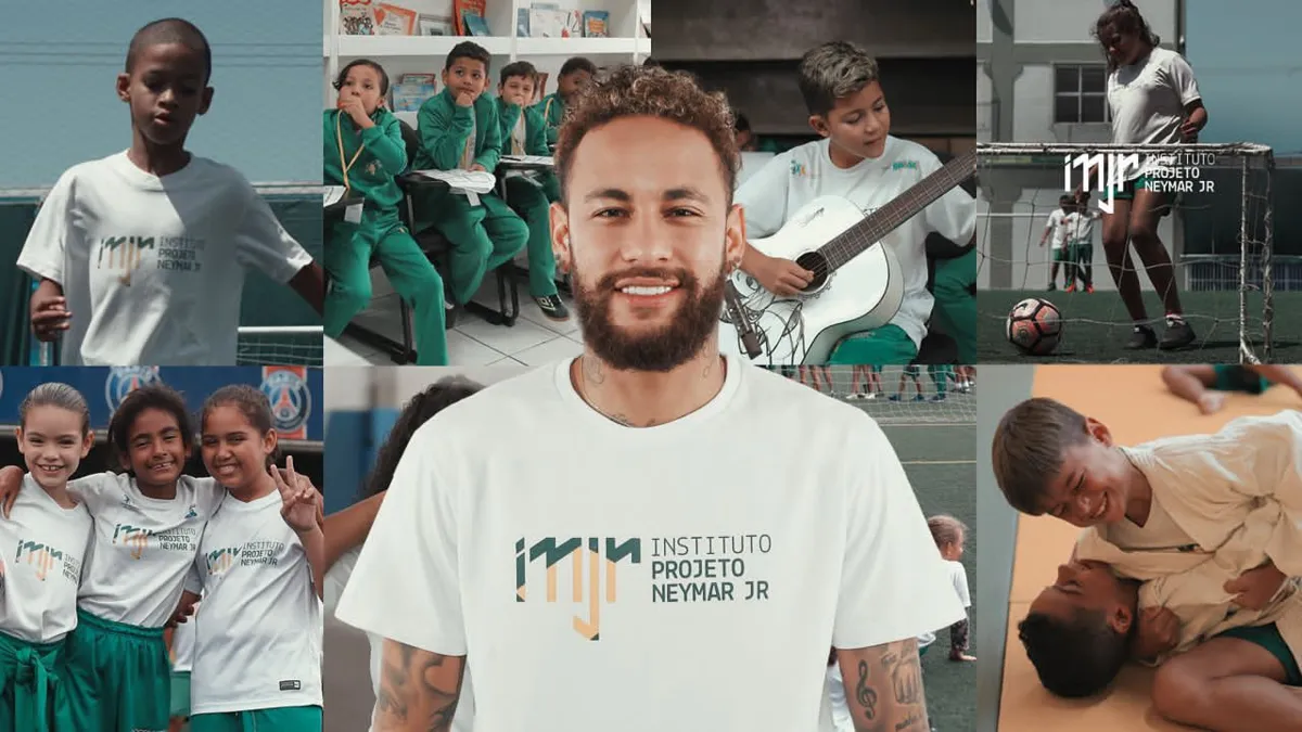 O Instituto Projeto Neymar Jr. atende quase três mil crianças e jovens