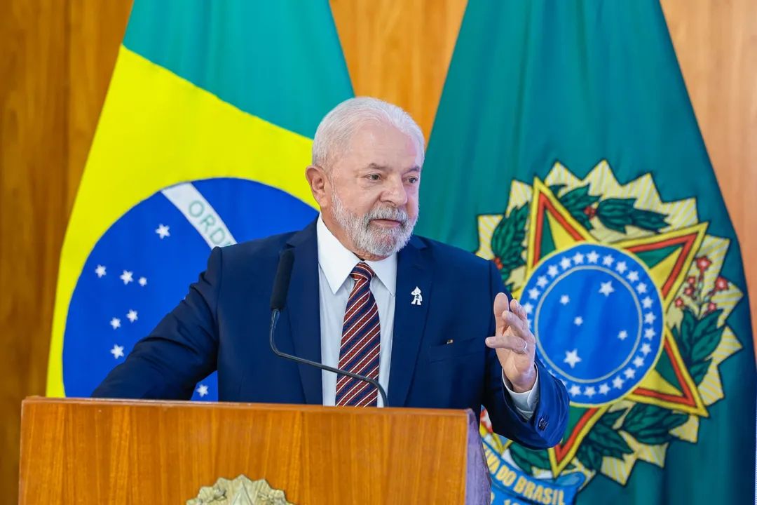 Presidente Lula no Palácio do Planalto