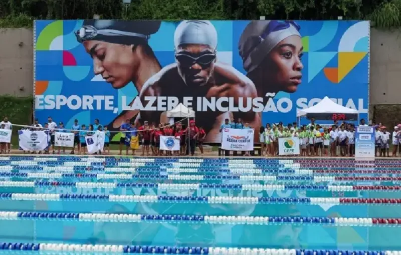 Evento aconteceu na Piscina Olímpica da Bahia, que fica na Avenida Bonocô