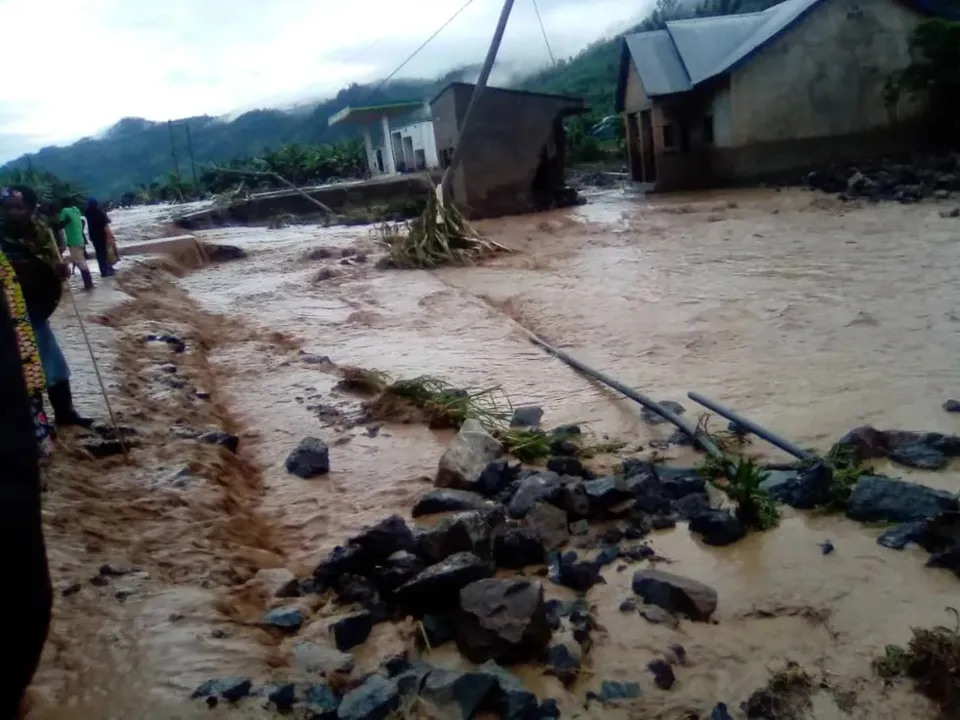 Inundações aconteceram no norte e no oeste de Ruanda