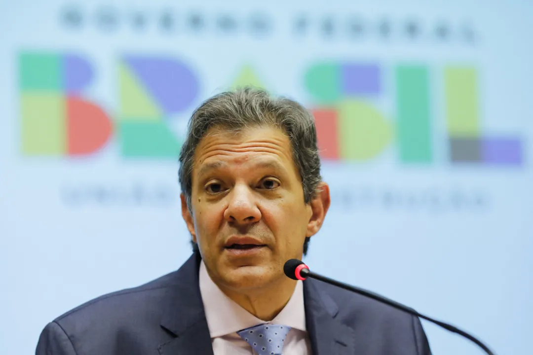 O ministro da Fazenda, Fernando Haddad (PT)