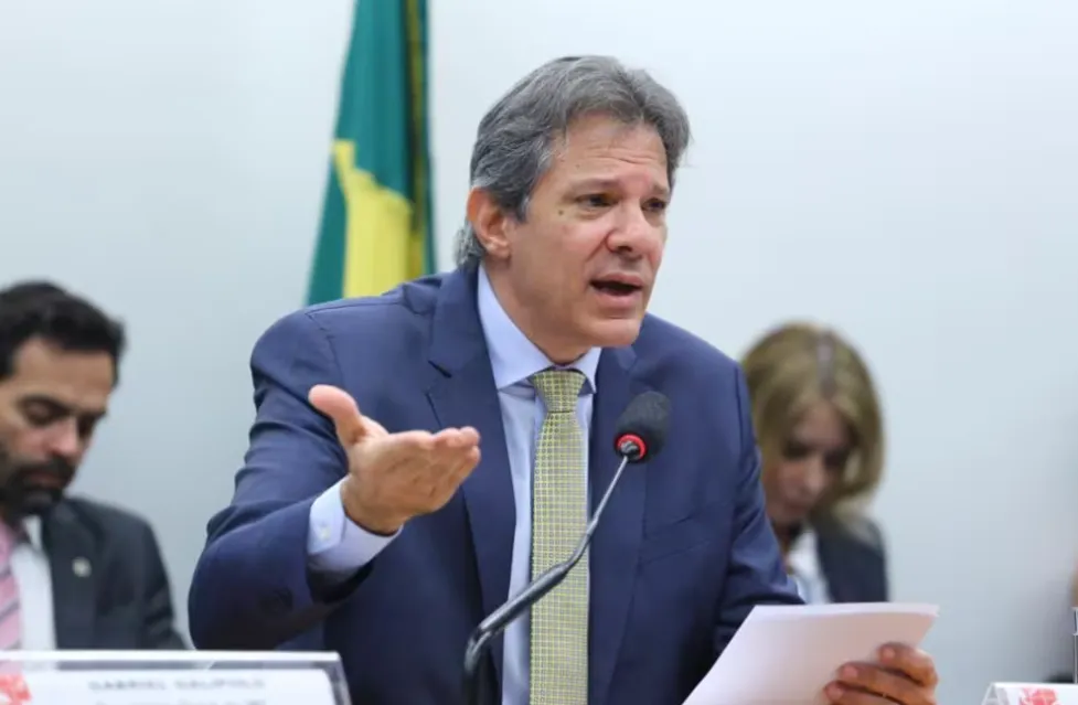 Ministro da Fazenda, Fernando Haddad em sessão na Comissão de Finanças e Tributação (CFT)