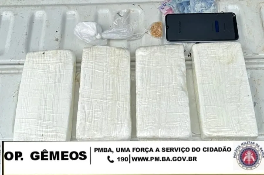 Operação Gêmeos apreende cocaína no bairro da Liberdade