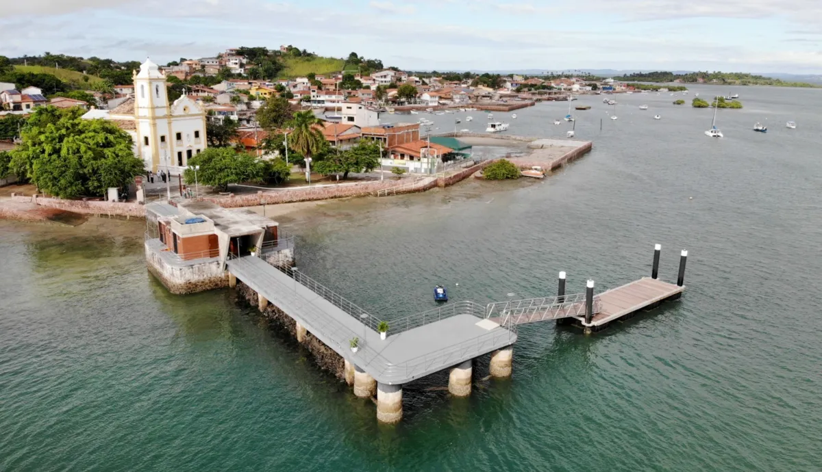 Novo terminal marítimo de Bom Jesus dos Passos, em Salvador