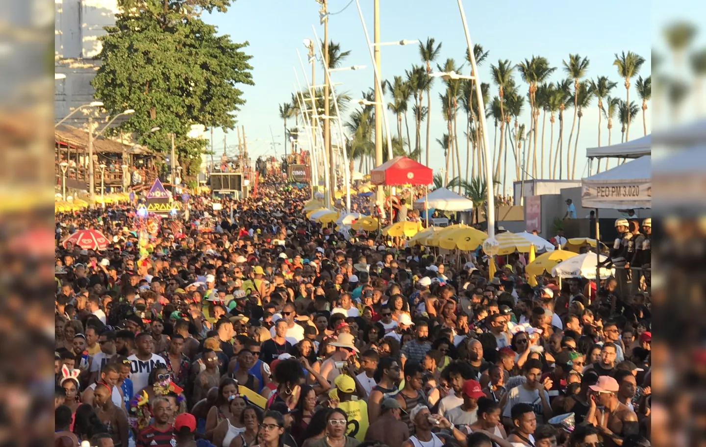 Em 2023, no carnaval, Salvador recebeu a visita de mais de um milhão de turistas