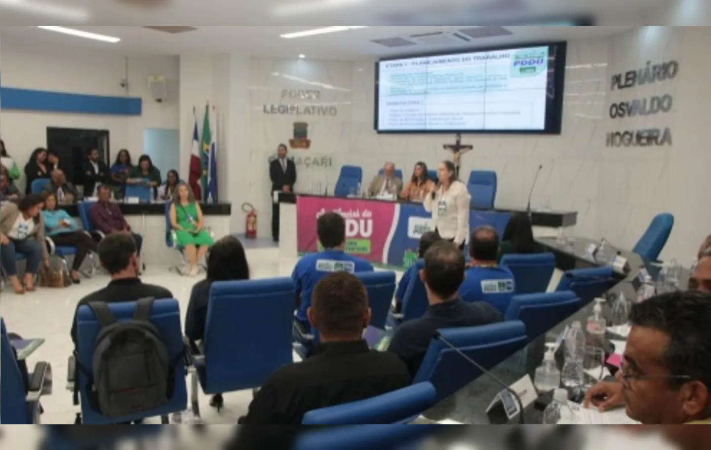 Primeira audiência pública sobre PDDU de Camaçari aconteceu nesta segunda-feira, 15, na Câmara Municipal