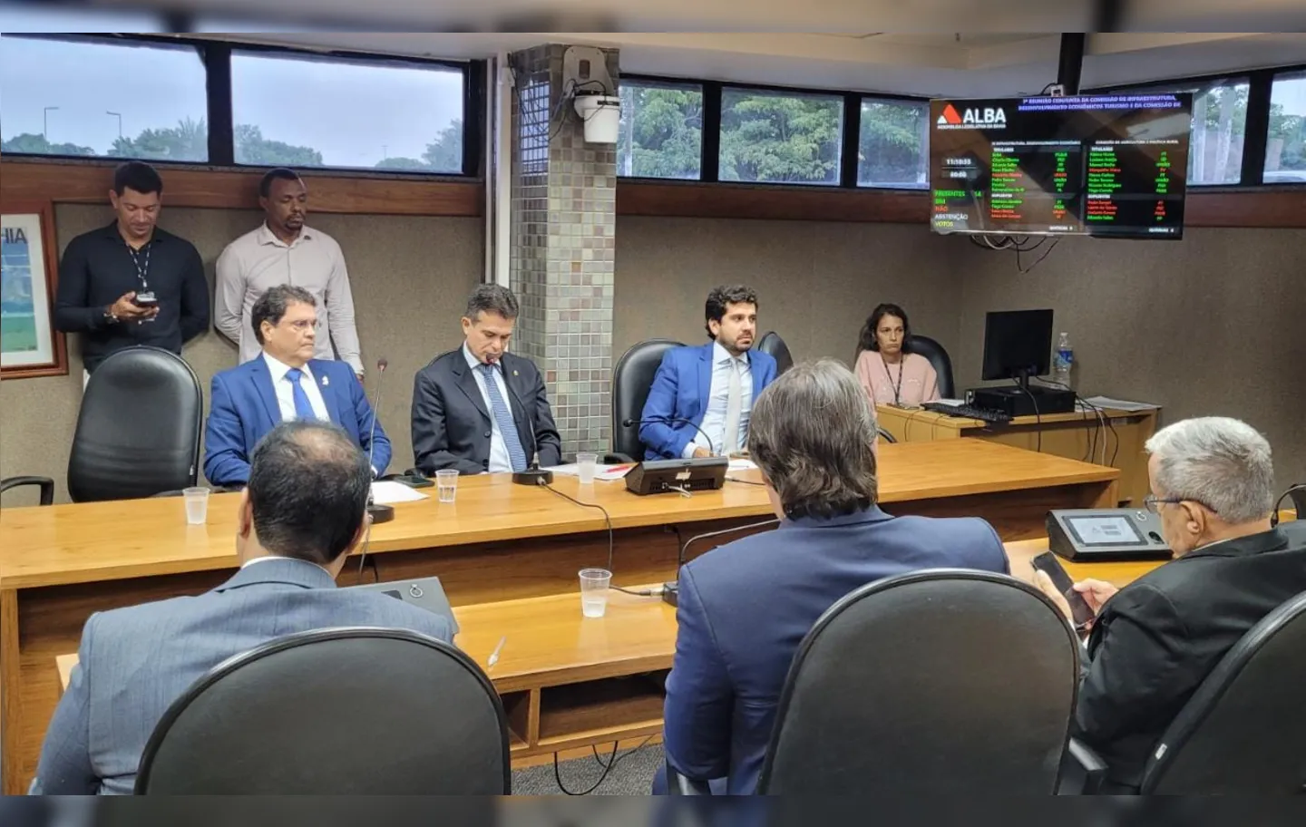 Comissão de Infraestrutura, Desenvolvimento Econômico e Turismo da ALBA recebeu Angelo Almeida