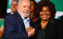 Imagem ilustrativa da imagem Ao lado de Margareth, Lula diz: “vão dizer que a mamata voltou”