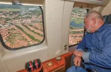 Imagem ilustrativa da imagem Lula sobrevoa áreas atingidas pelas chuvas no Maranhão